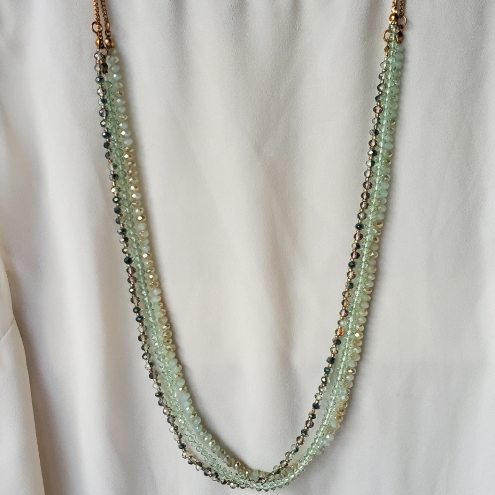 Three beaded necklace set